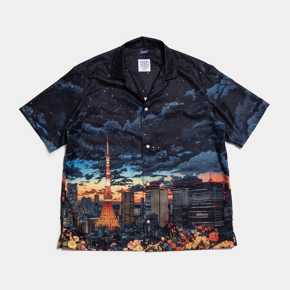 APPLEBUM / "Tokyo Sunset Aloha Shirt