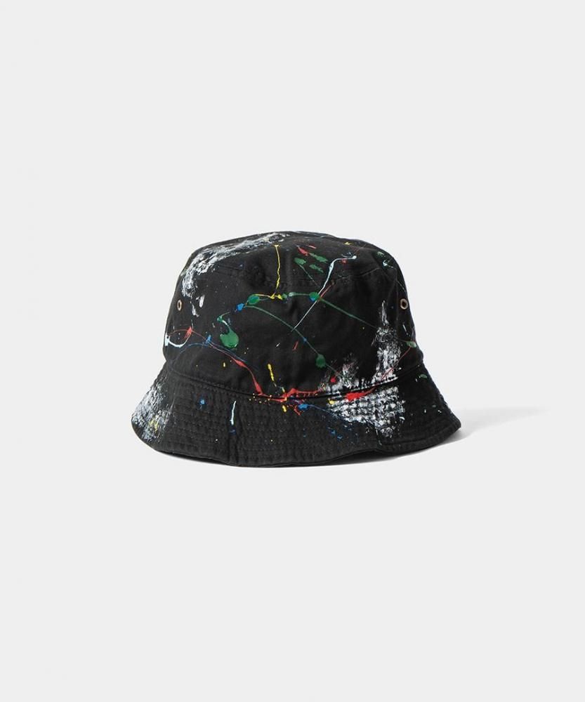 APPLEBUM / Paint Hat [TiEDYE FREAK] (Black)