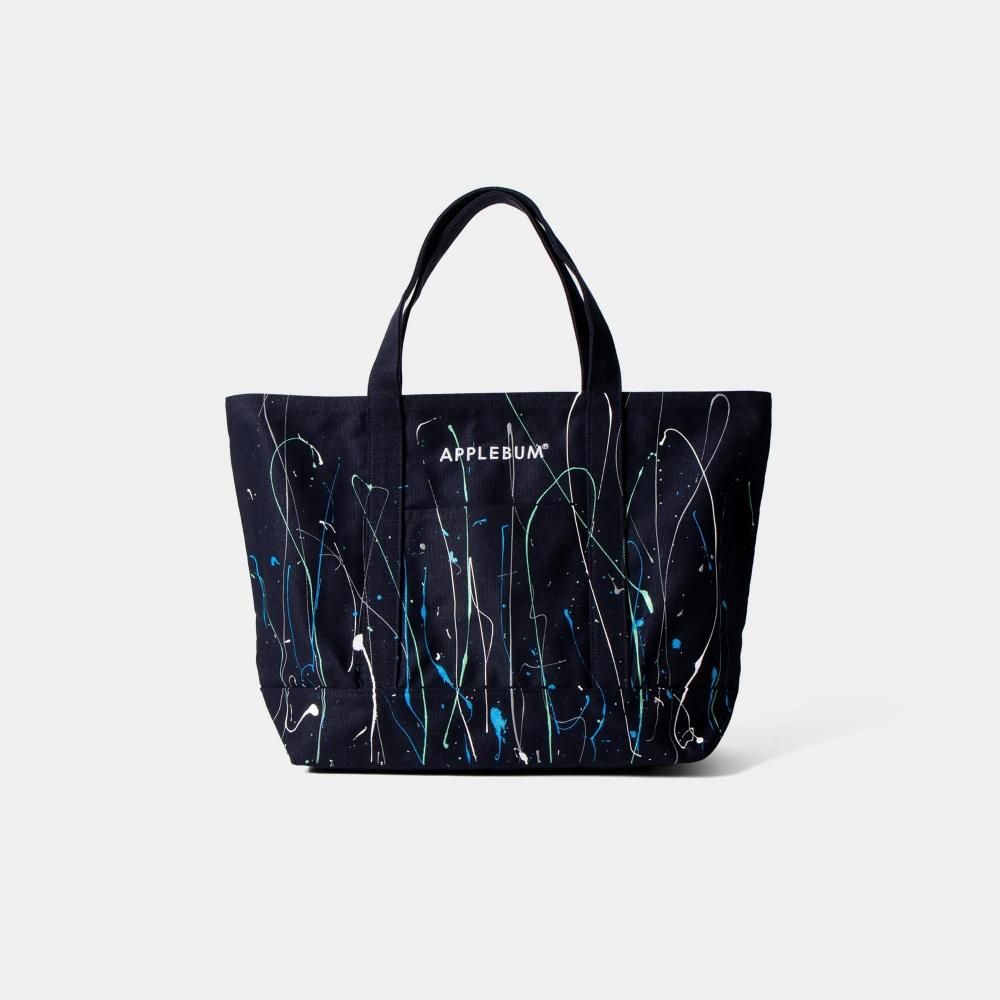 APPLEBUM / Paint Totebag [TiEDYE FREAK] (Navy)