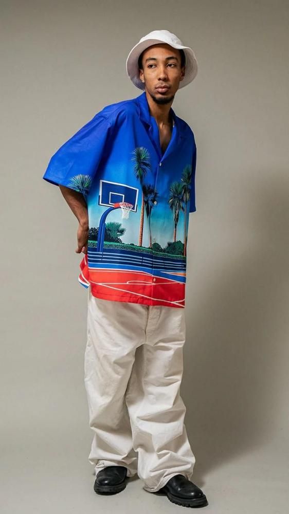 ウェア APPLEBUM Aloha basketball short Pants APPLEBUM Aloha basketball short Pants