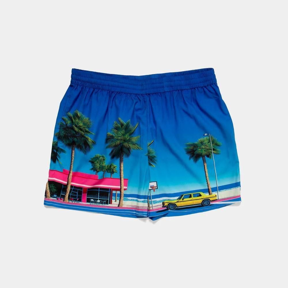 APPLEBUM / "Seaside Basketball Court Swim Shorts