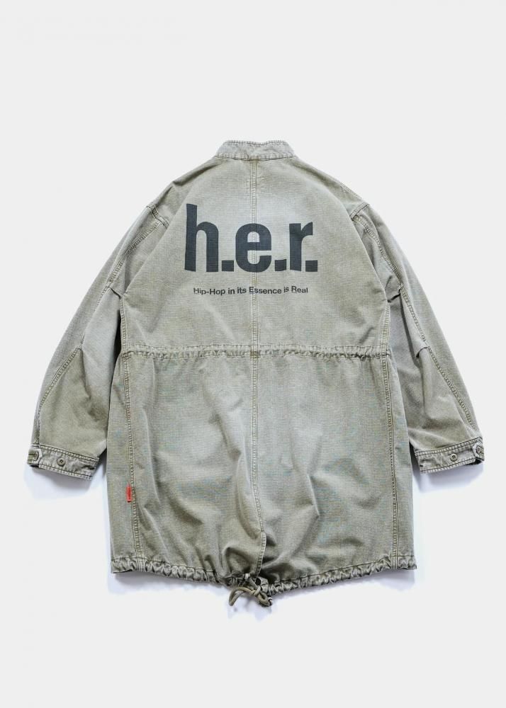 APPLEBUM / Bleach Army Coat