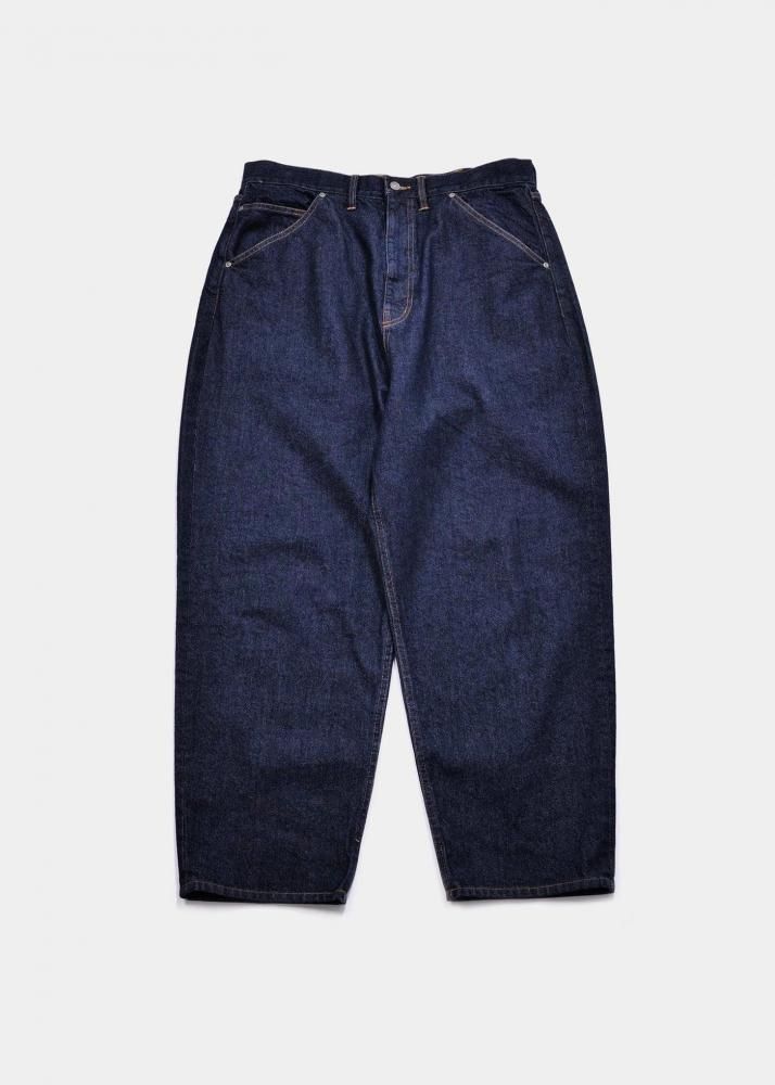 APPLEBUM / Selena Wide Tapered Denim Pants (One Wash)