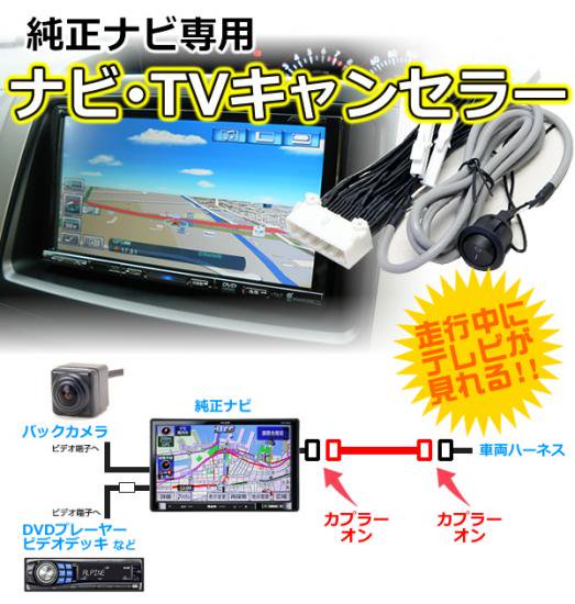 プリウス プリウスα ＴＶキット ナビキット 走行中ＴＶ ＴＶキャンセラー ＴＶナビキット ＤＭＴ