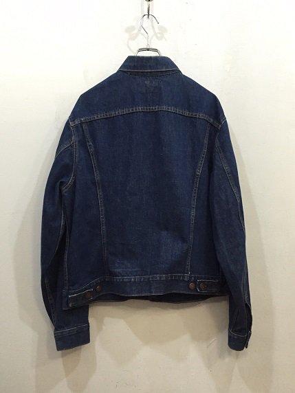 60sリーバイス70505 bigE デニムJKT 濃紺 48 - 大きいサイズ専門の古着屋 INDIGO TRAIL BIGSIZESTORE