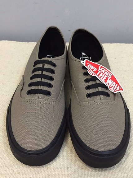 NEW VANS オーセンティック グレー×黒 ① - 大きいサイズ専門の古着屋