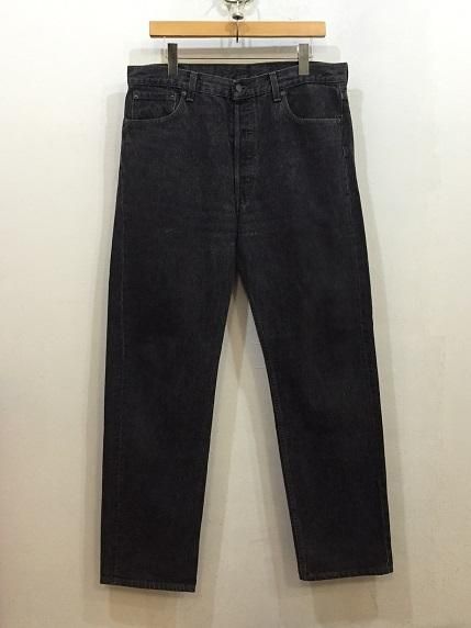 80s LEVIS 501 BLACK ブラックデニム 先染め 米国製 W28