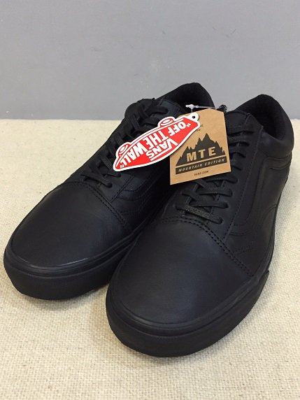 NEW VANS オールドスクール オールレザー黒 ① 10h - 大きいサイズ専門 ...