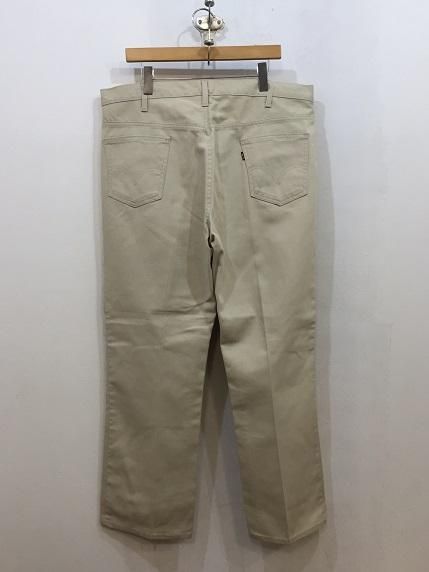 60's LEVI'S リーバイス 518 SLIM FIT コットンツイルパンツ