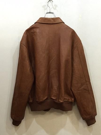 90sラルフローレン A2 レザーJKT 飴色 極上 90sラルフローレン A2 レザーJKT 飴色 極上