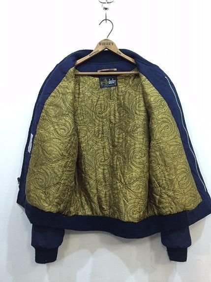 古着が好きな方に⭐︎ unisexターコイズ ノーカラージャケット 14号 90s OLD GAP Plain Cotton Knit 濃紺 L 紺タグ オールドギャップ
