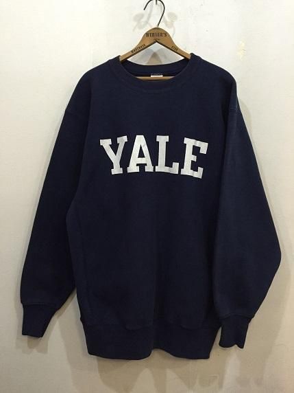 Champion reverse weave YALE XL ネイビー | fabiangarcia.nl