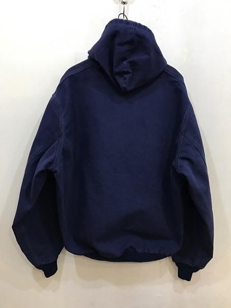 超スペシャル 80s カーハート トラッカージャケット ネイビー XXL