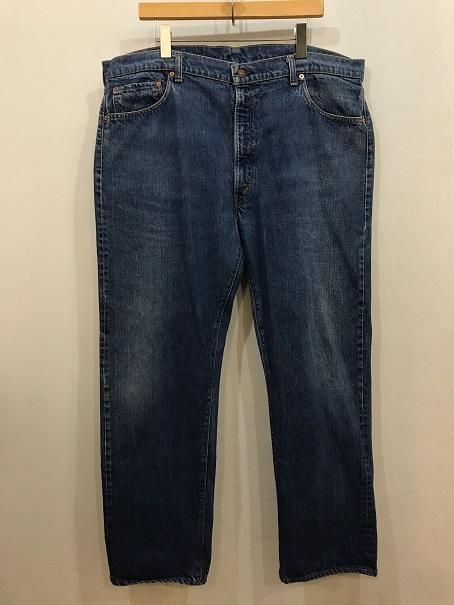 levis 505 66前期 66シングル オリジナル 濃紺 ノーリペア股上30cm