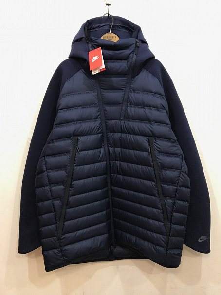 ＮＥＷ ナイキ テックフリース×ライトダウン ＪＫＴ 定価＄４７５