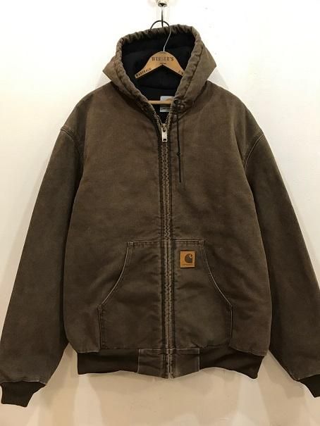 素材コットンCarhartt アクティブジャケット XL ブラウン USA - ブルゾン