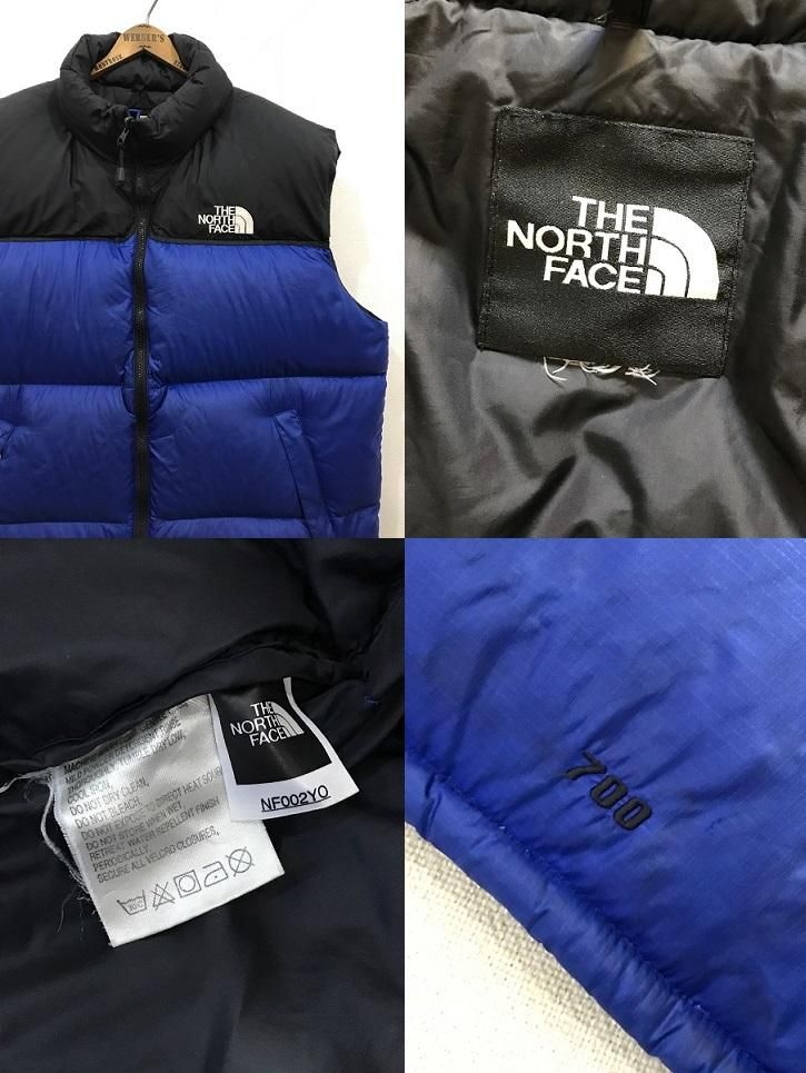 90's NF003AS THENORTHFACE ノースフェイス ダウンベスト - www