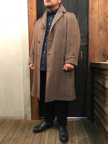 ☆新春福袋2021☆ Harris Tweed チェックステンカラーコート チェック