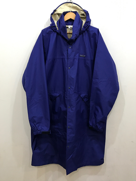 希少 80s patagonia レインコート XL グレー - ジャケット・アウター