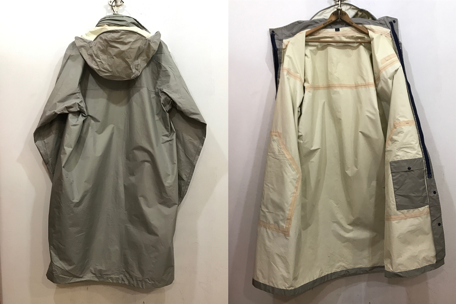 希少 80s patagonia レインコート XL グレー - ジャケット・アウター