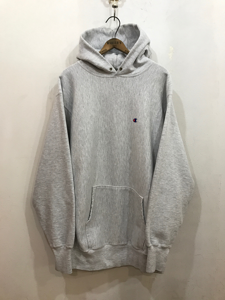 ハトメ部分に赤茶のシミ90's Champion Full Zip Parka USA製 XXL