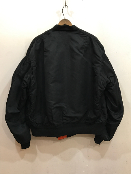 ９０ｓアルファ ＭＡ１ ＵＳＡ製 黒 極上コンディション ＸＸＬ 