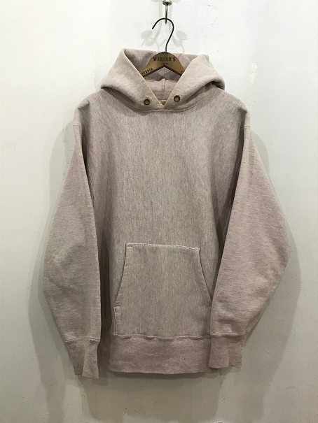 カラーグレーChampion リバースウィーブ 80s グレー パーカー Large