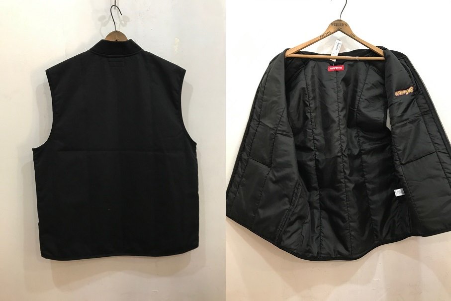 ２０１８ＡＷ ＳＵＰＲＥＭＥ ＧＯＮＺ ＶＥＳＴ ブラック ＸＬ 定価 