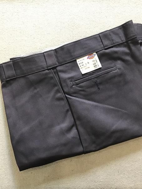 00's デッドストック Dickies 874 ヘザーグレー W48 新品