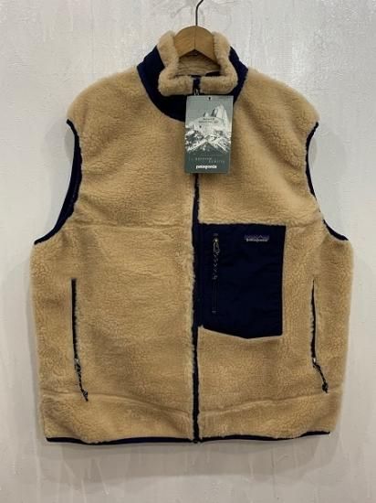 ２０００年製ＰＡＴＡＧＯＮＩＡ ＵＳＡ製 レトロＸ ベスト ナチュラル