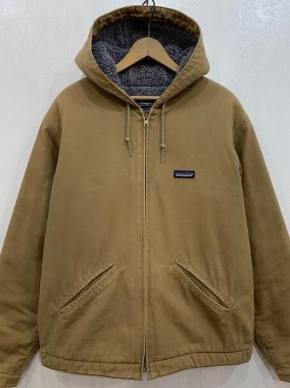 nikesb込み patagonia ラインド キャンバス フーディ L 焚火ジャケット