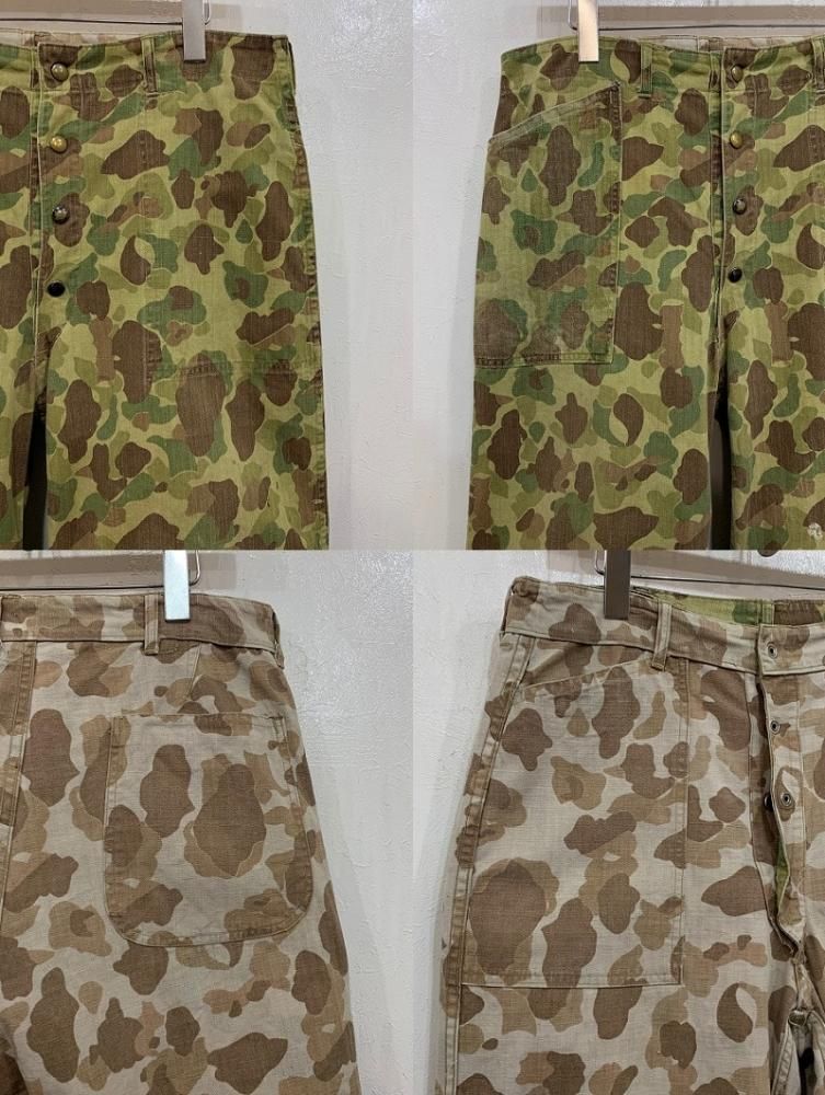 1940s”WWⅡ”USMC P42 ダックハンターカモパンツ