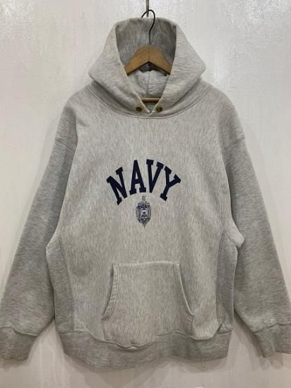 リバースウィーブ古 XL Champion reverse weave USN Navy 80s