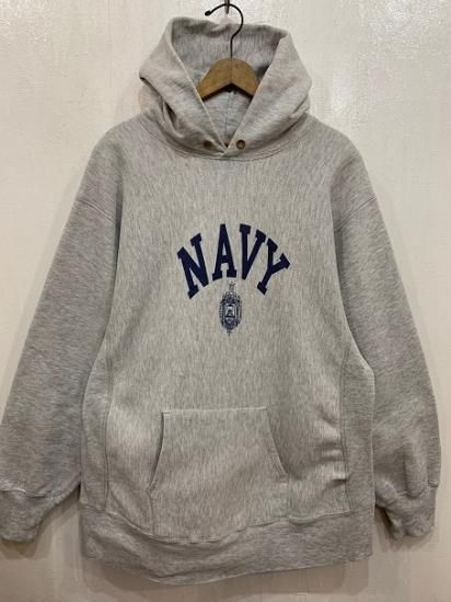 リバースウィーブ古 XL Champion reverse weave USN Navy 80s