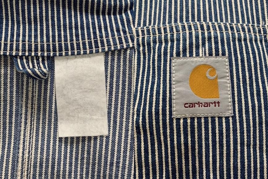 carhartt ヒッコリーカバーオール | mill