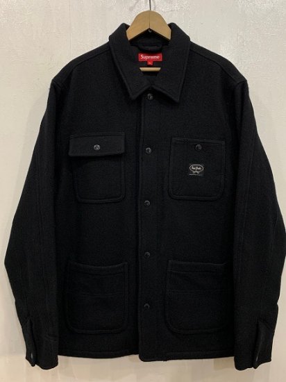 ２０１０年ＳＵＰＲＥＭＥ×ＷＯＯＬＲＩＣＨ ブラックＨＢＴ ガルゼ織