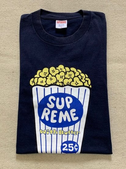 Supreme ポップコーンtee 名作 Tシャツ | www.fleettracktz.com