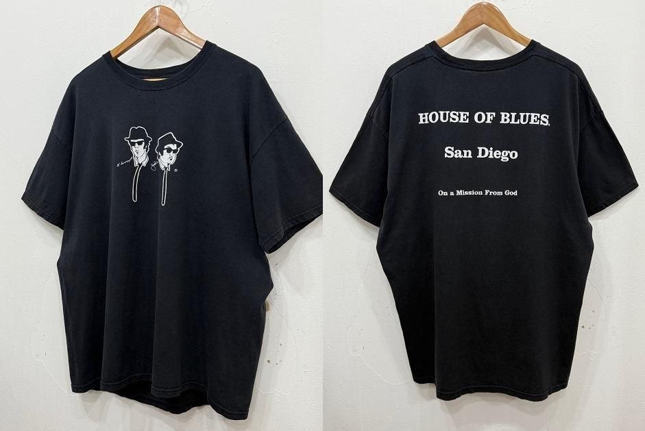 ブルースブラザーズ　プリントＴシャツ　Ｌサイズ 1990sブルースブラザーズ プリントTシャツ ブラック XL