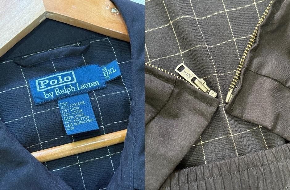 1990sラルフローレン スイングトップ ブラックピーチスキン 超極上