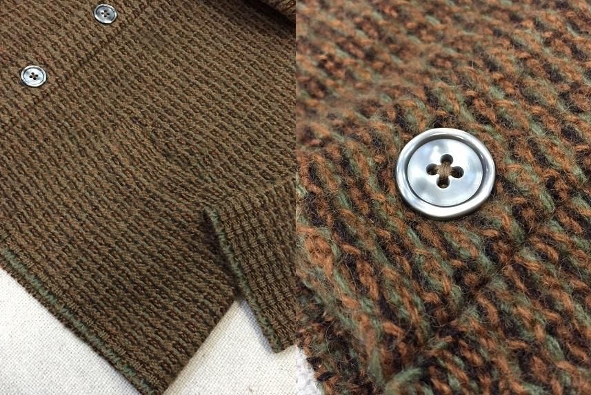 pellle beachアクリルカーディガン pellle beachアクリルカーディガン 洗える】ミニブークレニット