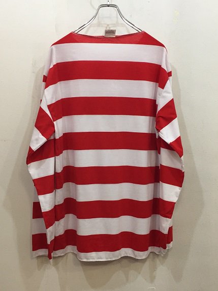 70s～80s太ボーダー ロンT DEADSTOCK - 大きいサイズ専門の古着屋 INDIGO TRAIL BIGSIZESTORE