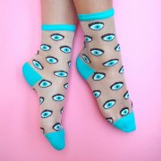 Coucou SuzetteTransparent Eyes Socks