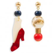 【LaliBlue】Red Shoes Earrings