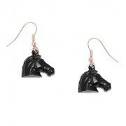 【Anna Lou OF LONDON】Midnight Sequel Horse Earrings