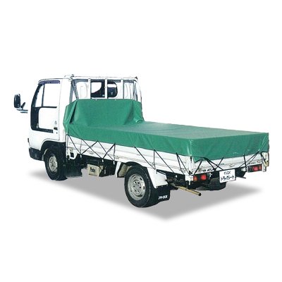 トラックシート TS-30 KL【エステル帆布・グリーン】（小型トラック～中型トラック用） ｜ ファーマーズライフ