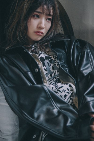 [2022ss 予約商品] EFFECTEN(エフェクテン) faux leather jacket