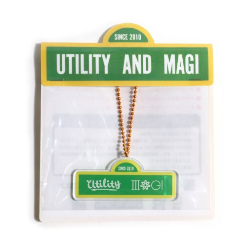 utility × MAGI / UTILITY AND MAGI LOGO
ACRYL KEY CHAIN