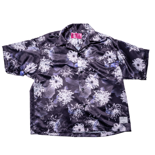 [22Summer予約商品] EFFECTEN(エフェクテン) flower shadow S/S shirts