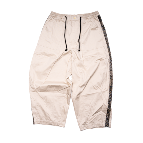 [22aw 予約商品] EFFECTEN(エフェクテン) / paisley wide tapered pants