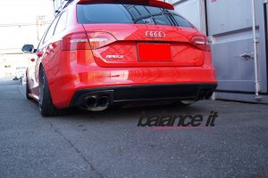 -balance it-　Rear Diffuser　Audi S4/A4 S-line (8K)facelift